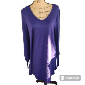 Goory Shift Dress Womens SZ XL V Neck Simple Everyday Normcore Basic Minimalist